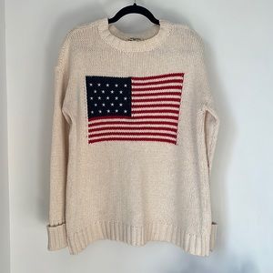 Show Me Your Mumu Fireside Sweater in American Flag